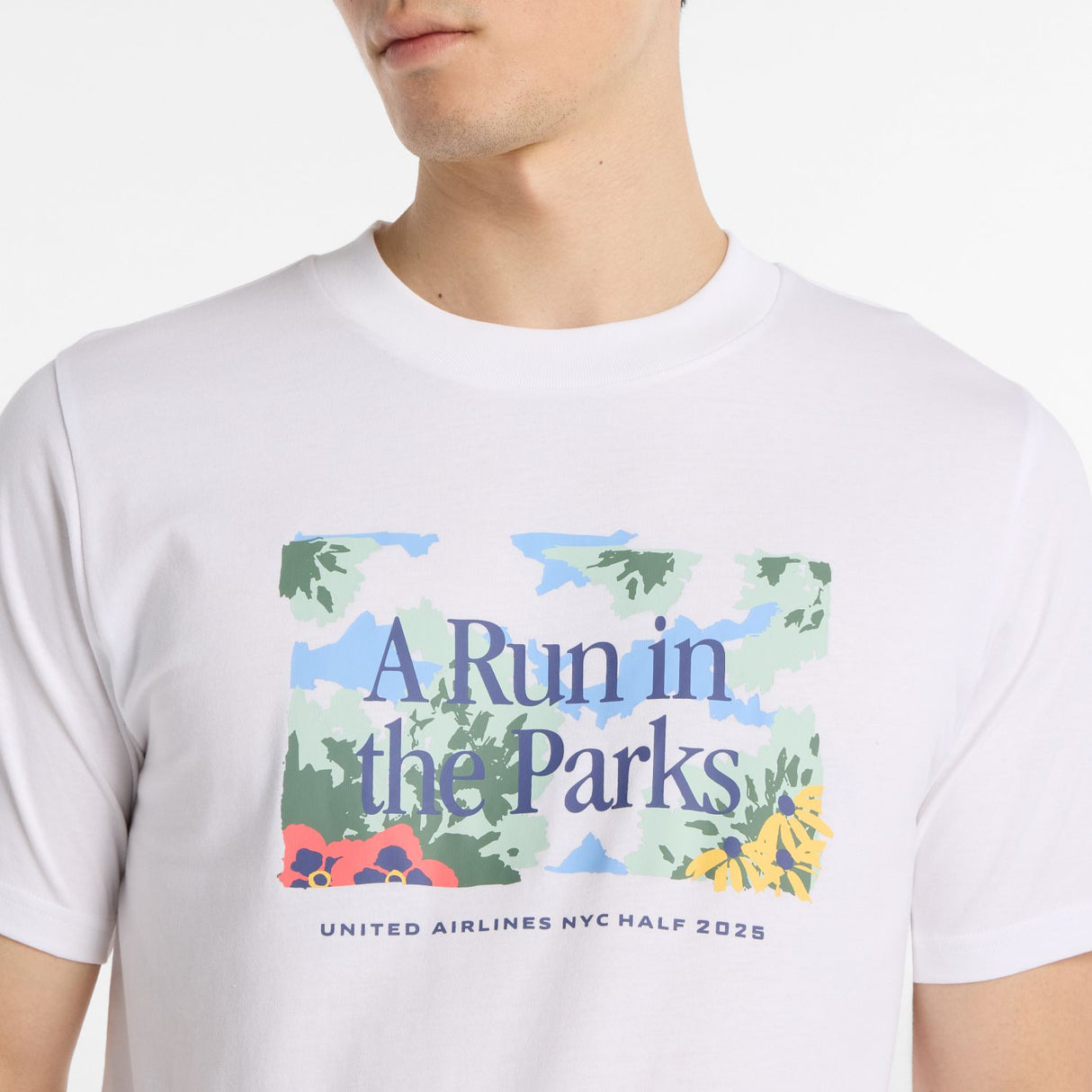 New Balance Men's United Airlines NYC Half Graphic T-Shirt-4