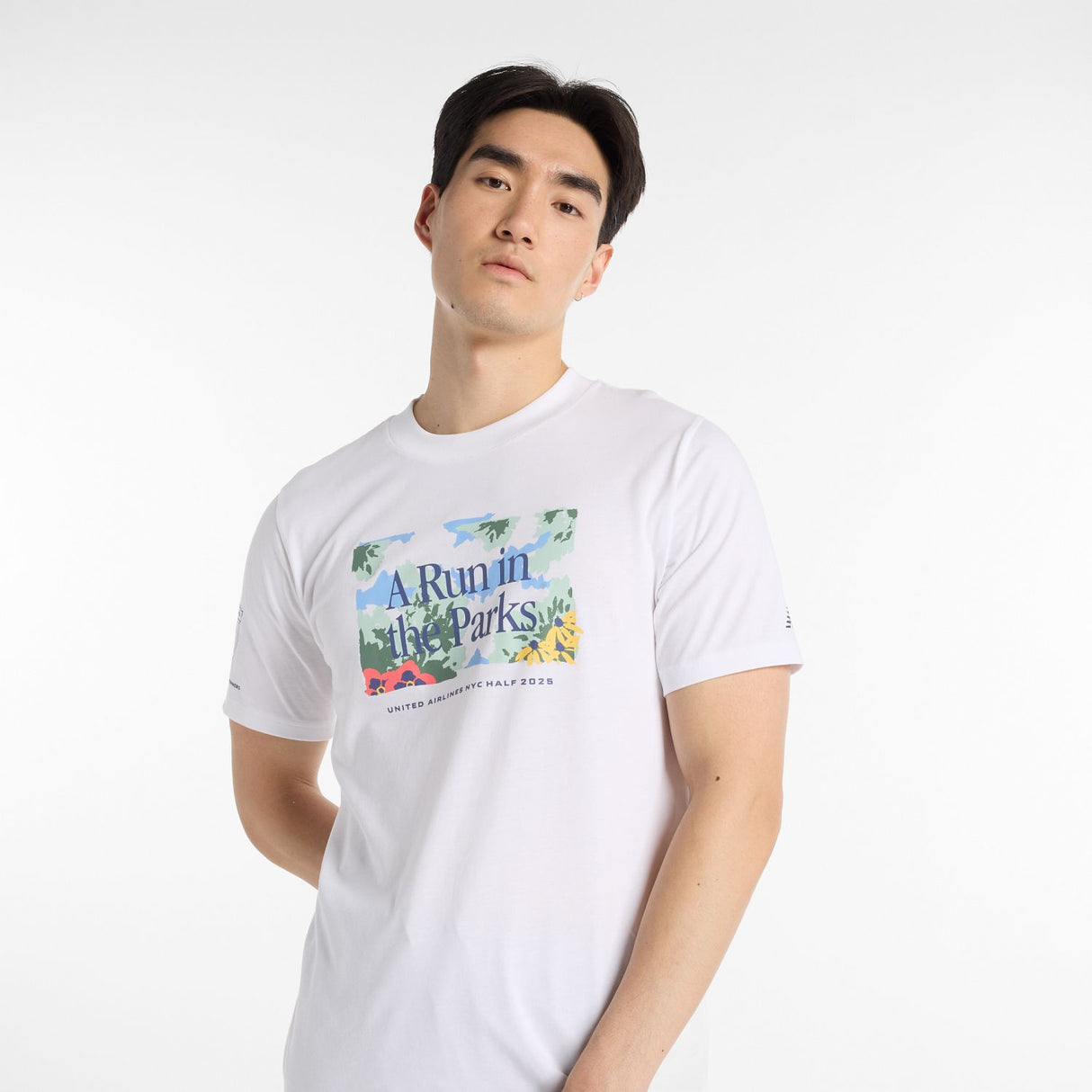 New Balance Men's United Airlines NYC Half Graphic T-Shirt-9