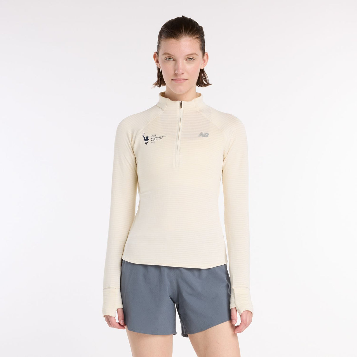 New Balance Women's NYC Marathon Athletics Heat Grid 1/2 Zip-10