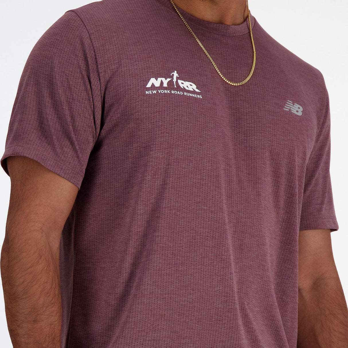 New Balance Men's Run For Life Crew Athletics T-Shirt-4