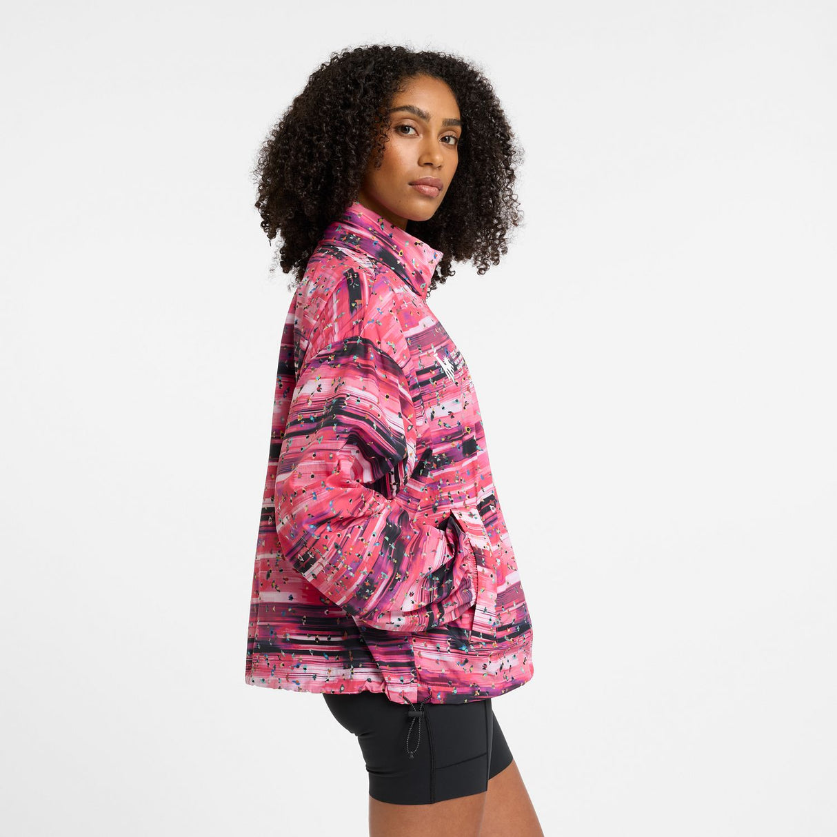 New Balance Women's NYC Marathon Printed Athletics Packable Jacket-4
