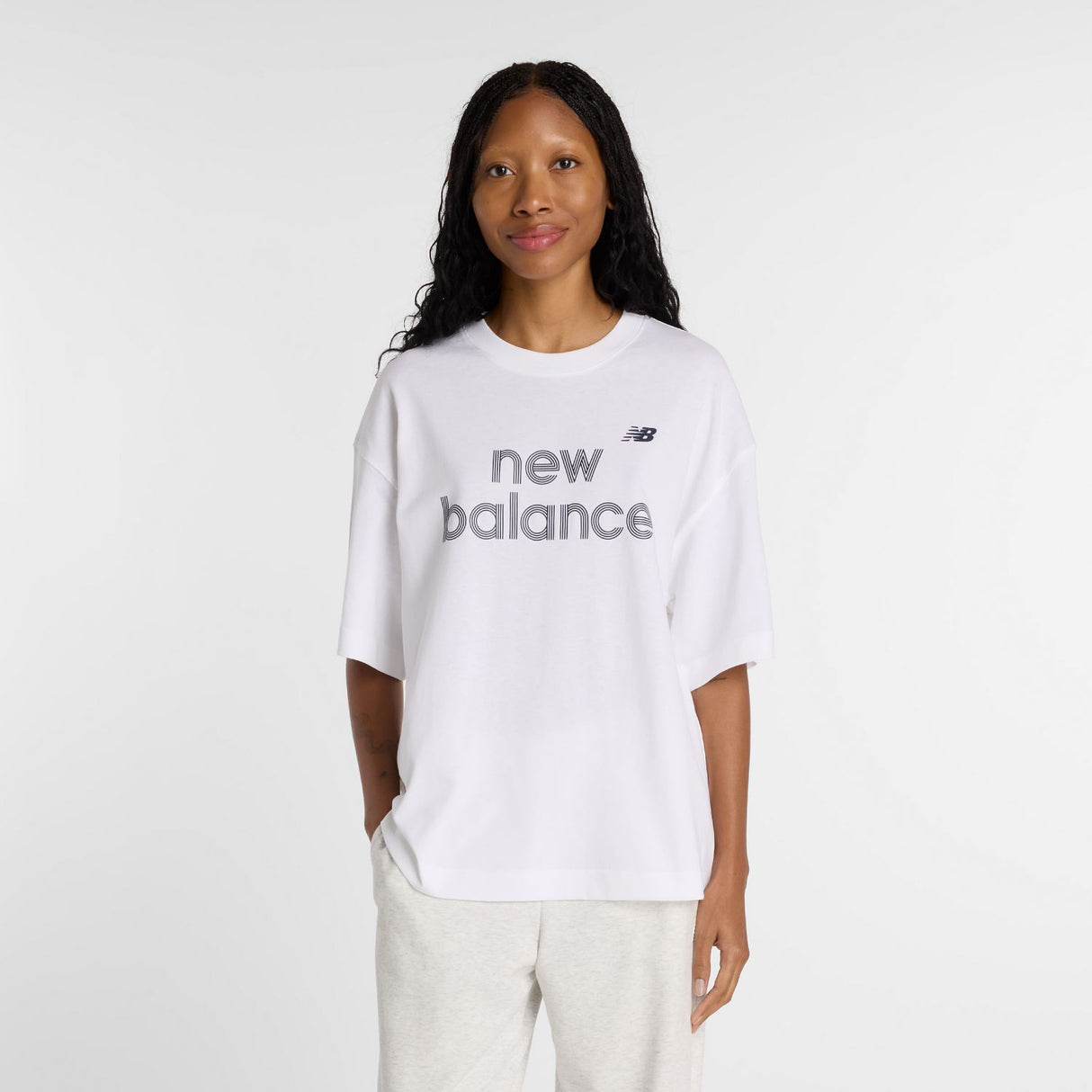 New Balance Women's Jersey Graphic T-Shirt-1
