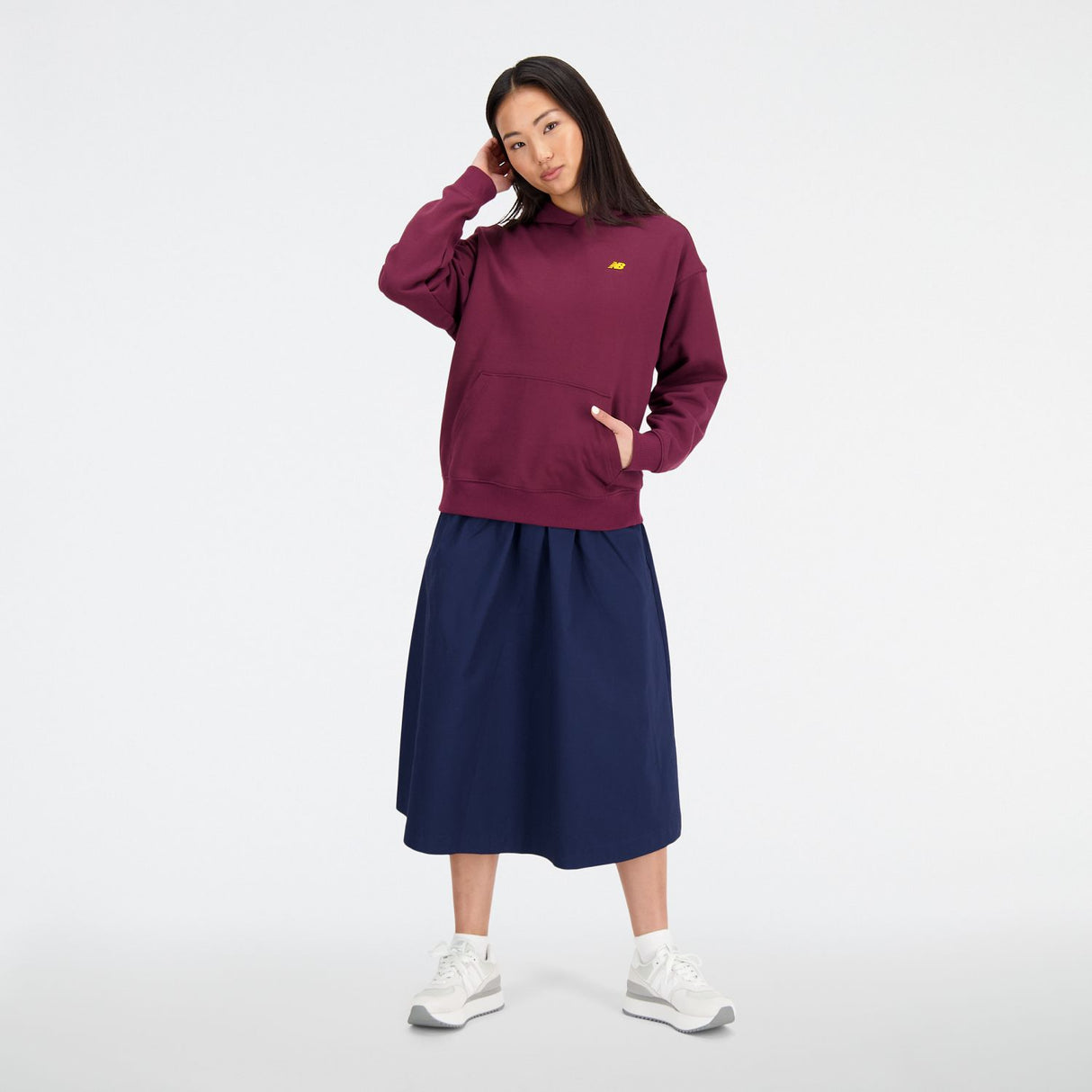 New Balance Women's Sport Essentials Premium Fleece Hoodie-2