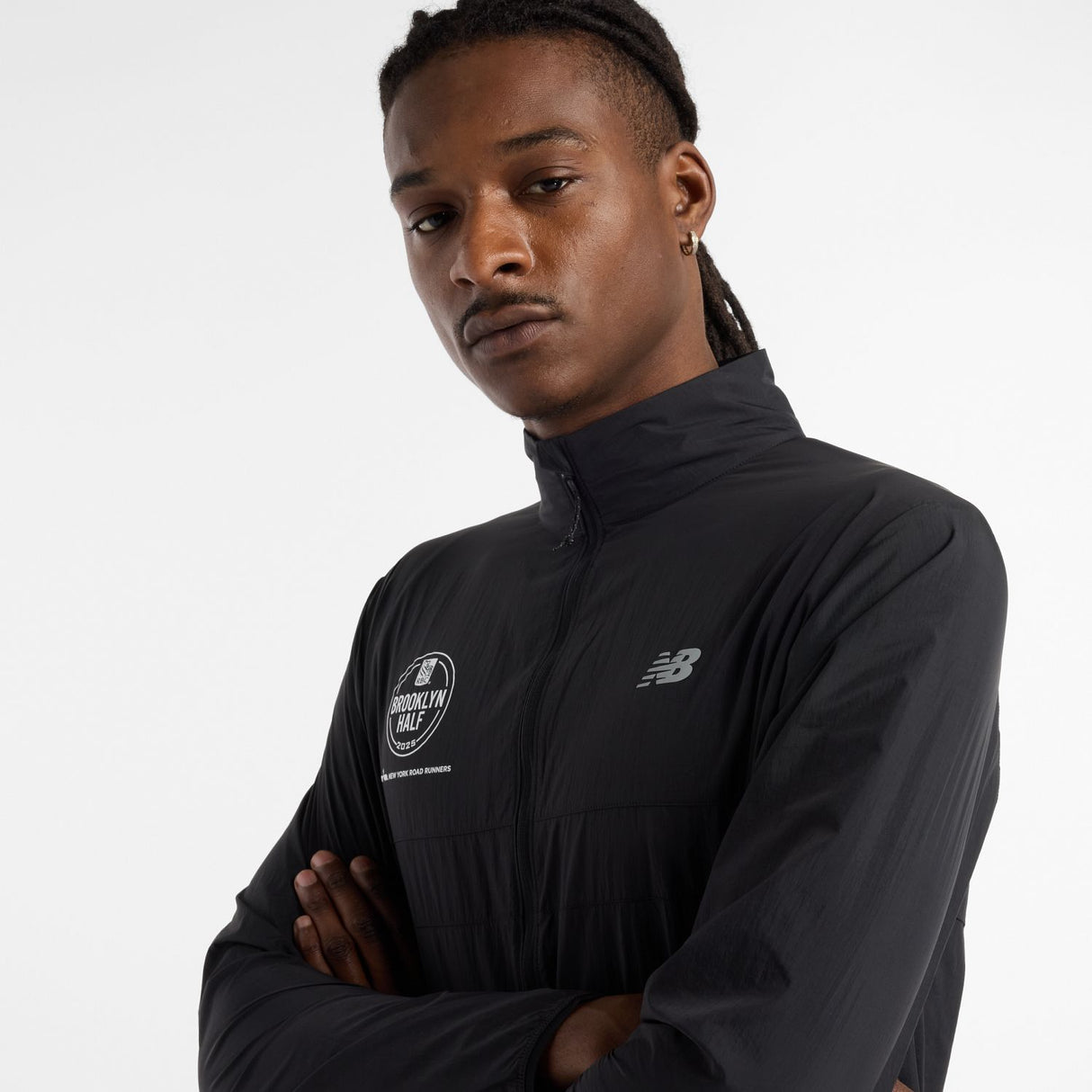 New Balance Men's RBC Brooklyn Half Athletics Packable Jacket-7