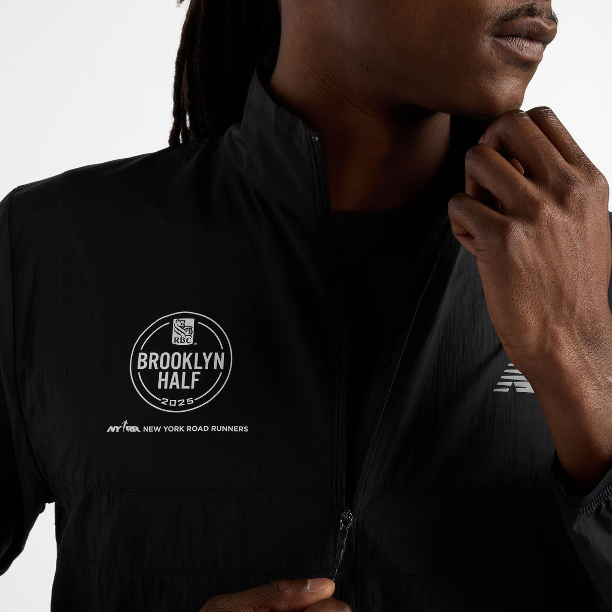 New Balance Men's RBC Brooklyn Half Athletics Packable Jacket-9