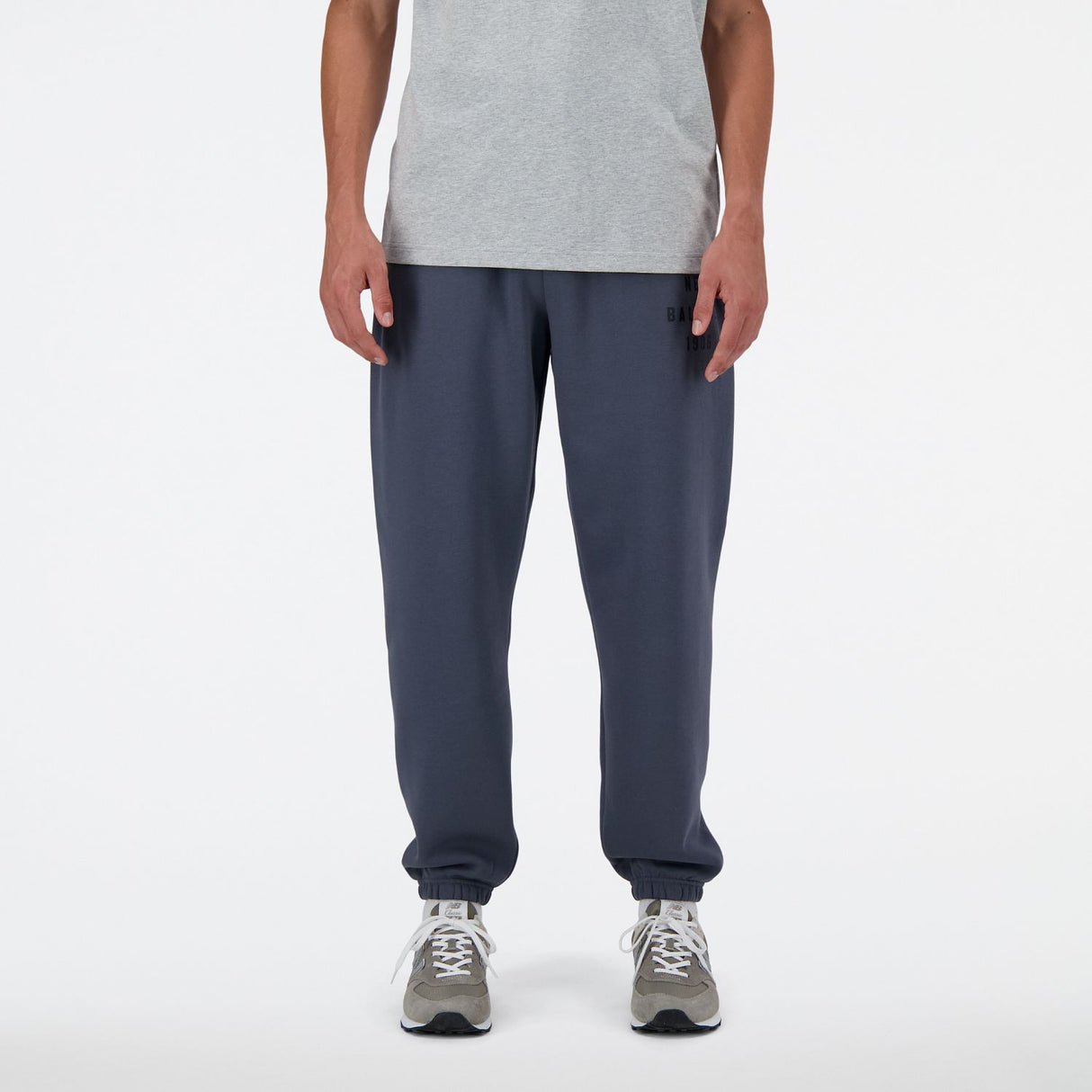 New Balance Men's Iconic Collegiate Fleece Joggers-1