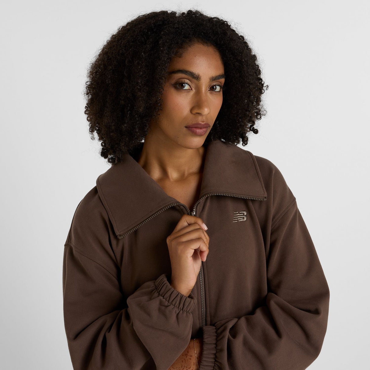 New Balance Women's French Terry Full-Zip-6