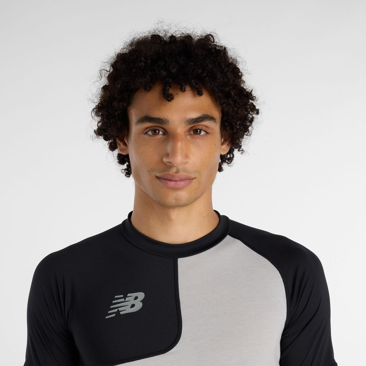 New Balance Men's Asym Short Sleeve Top Right-4