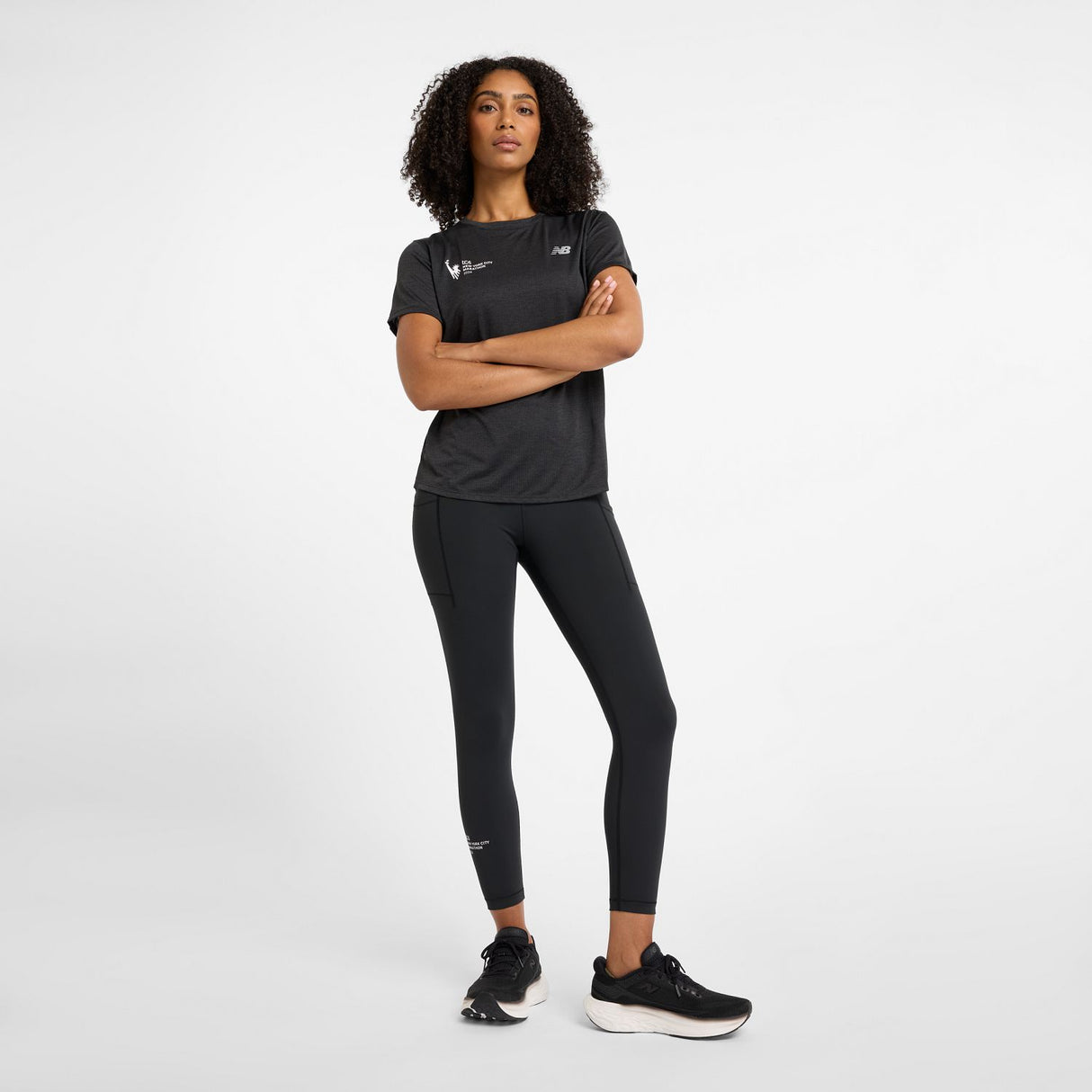 New Balance Women's NYC Marathon Athletics NYRR T-Shirt-1