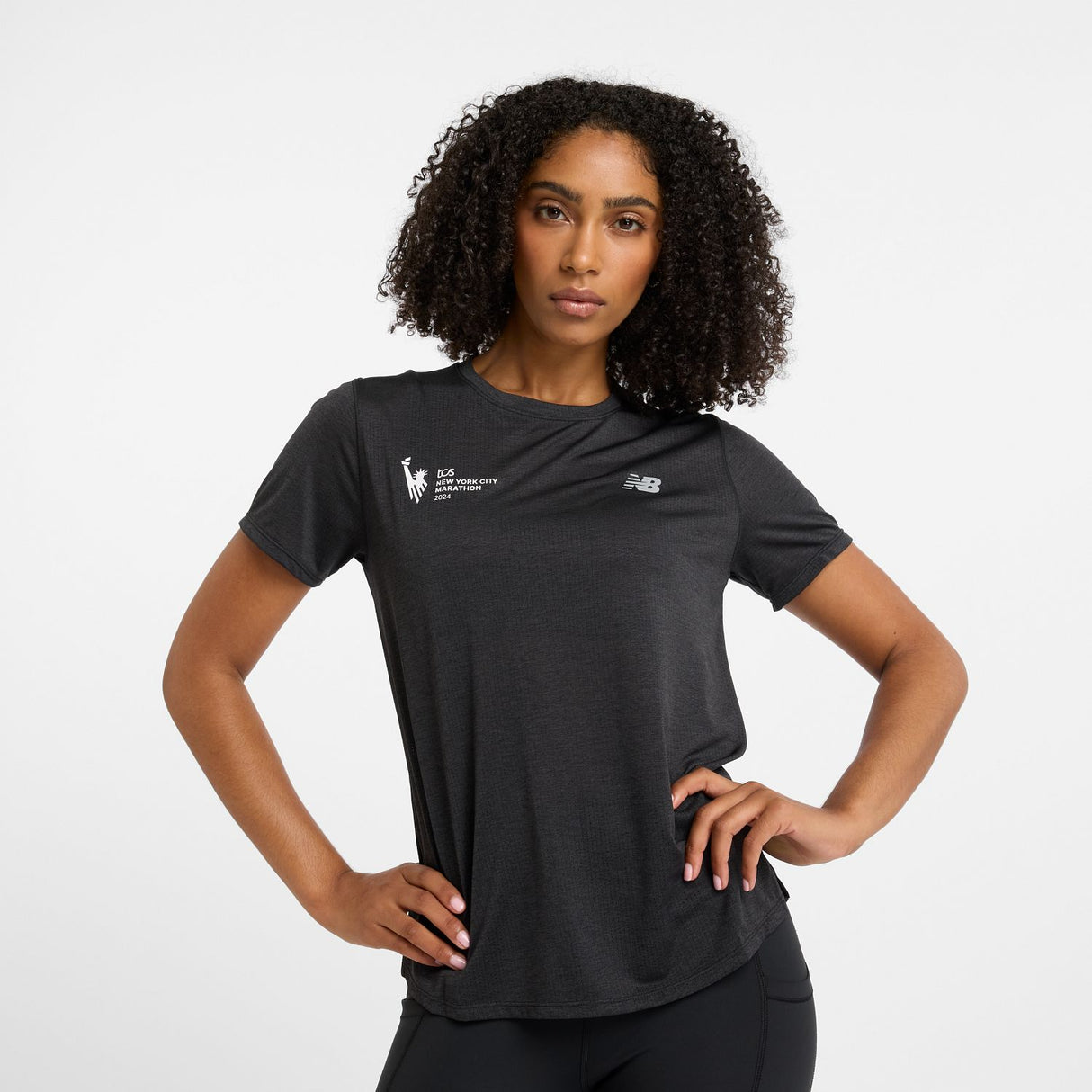 New Balance Women's NYC Marathon Athletics NYRR T-Shirt-2
