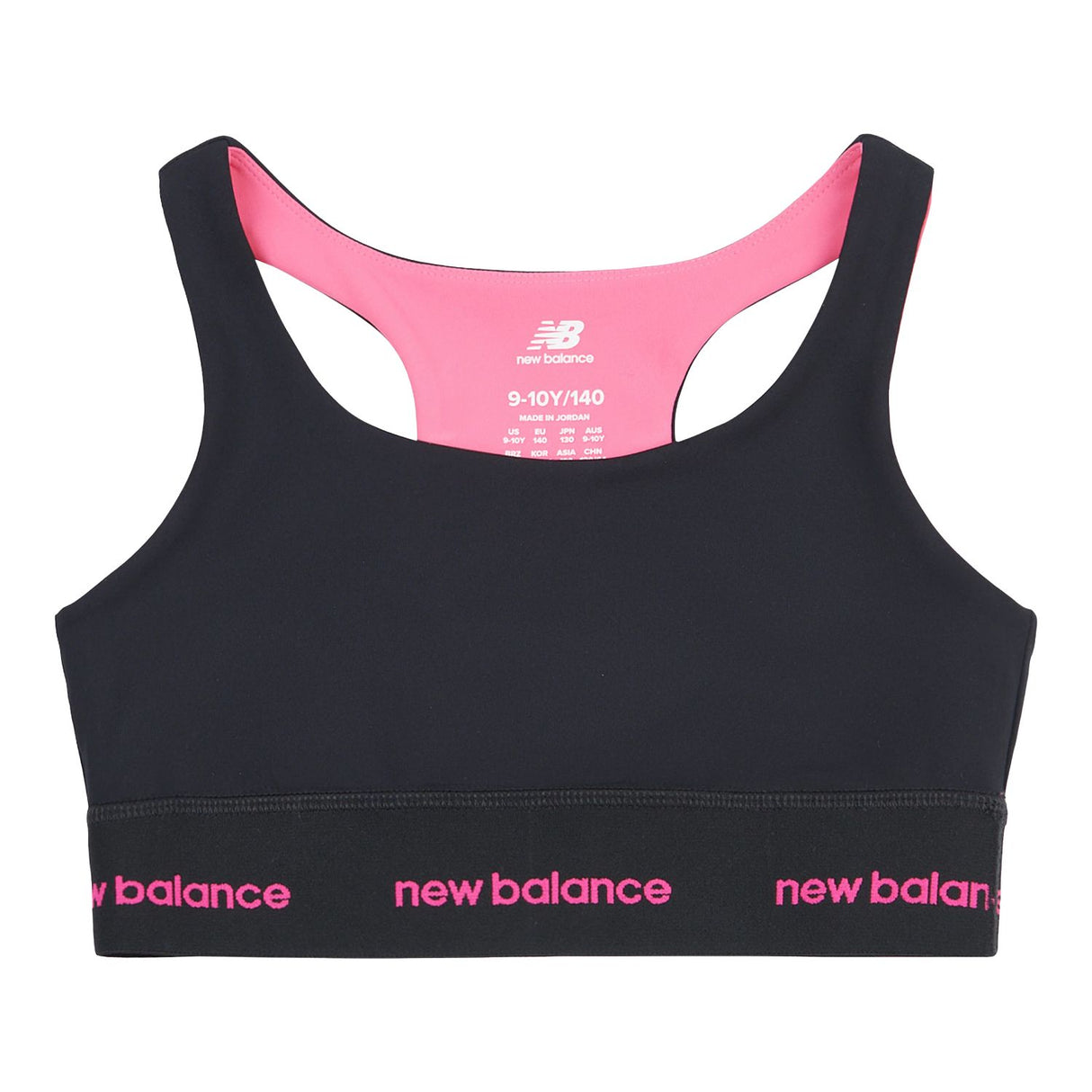 New Balance Girls' Harmony Racerback Bra-1