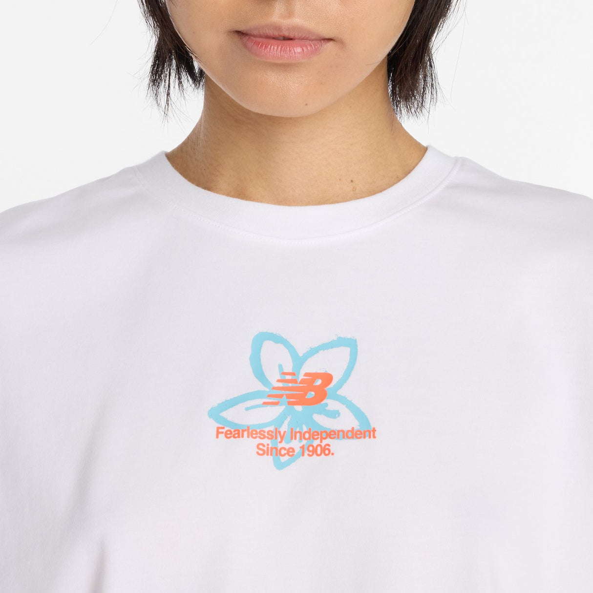 New Balance Women's Boston City Run Relaxed T-Shirt-6