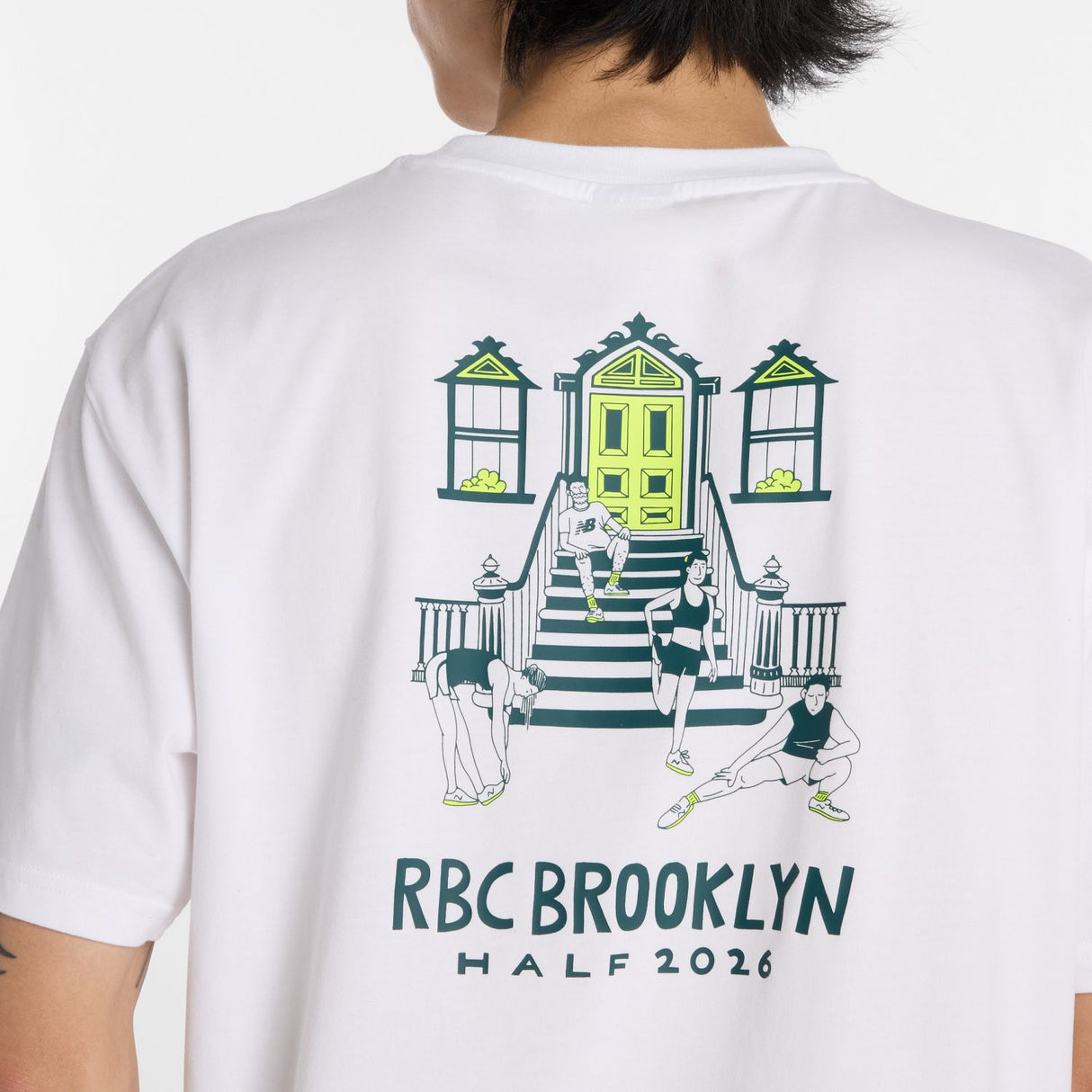 New Balance Men's RBC Brooklyn Half Graphic T-Shirt - Stoop-4