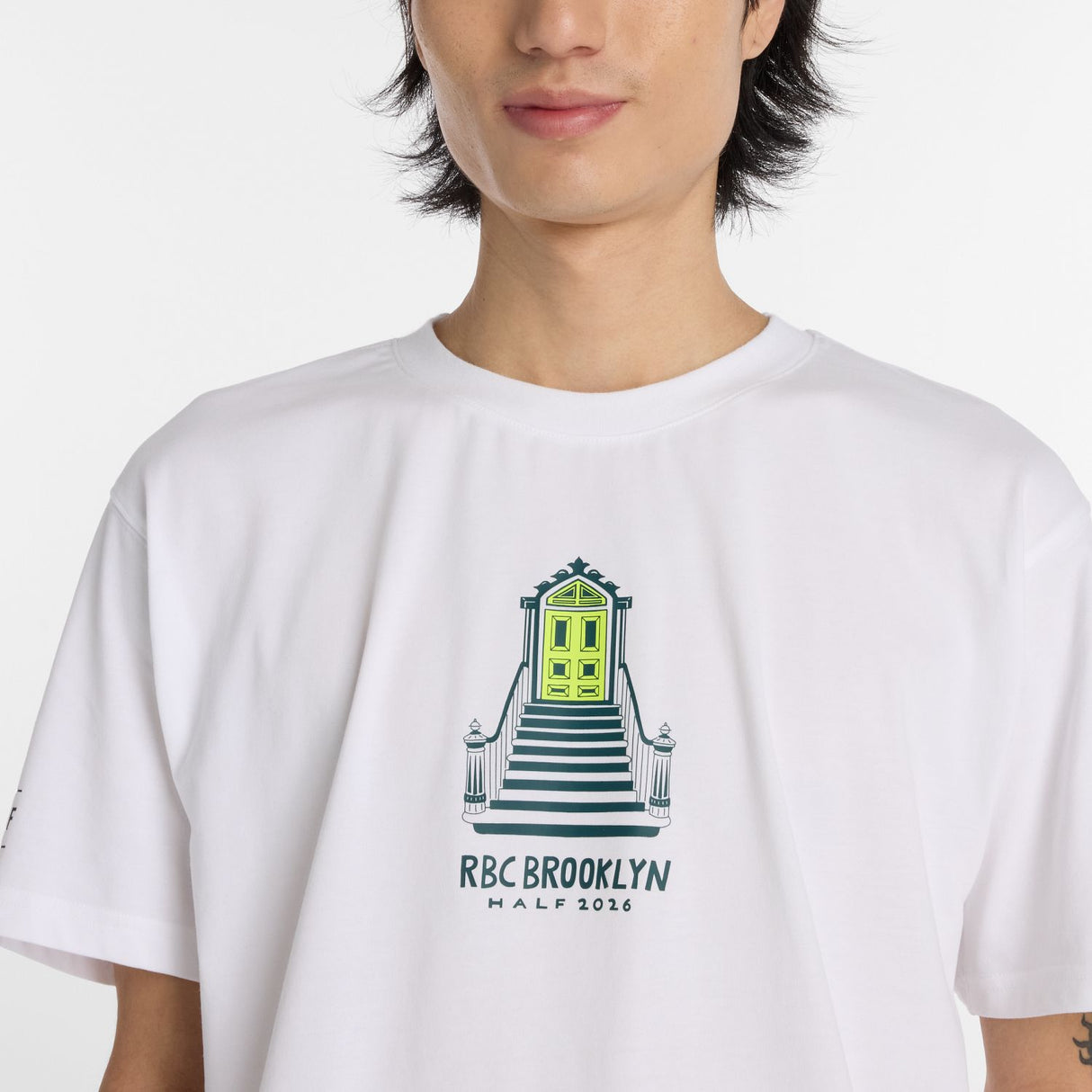 New Balance Men's RBC Brooklyn Half Graphic T-Shirt - Stoop-5
