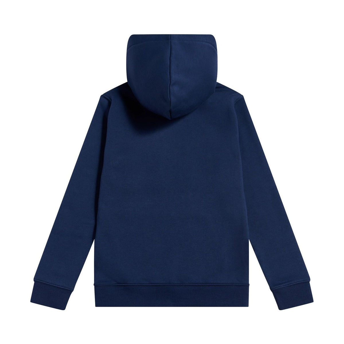 New Balance Boys' Brush Back Stacked Logo Hoodie-2