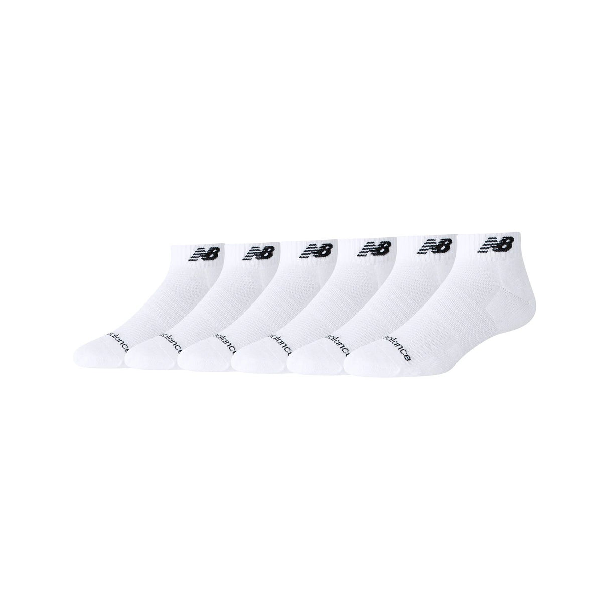 New Balance Daily Essentials Cushion Low Cut Socks 6 Pack-1