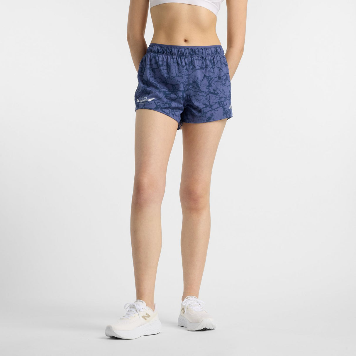 New Balance Women's RC Printed Shorts 3-3