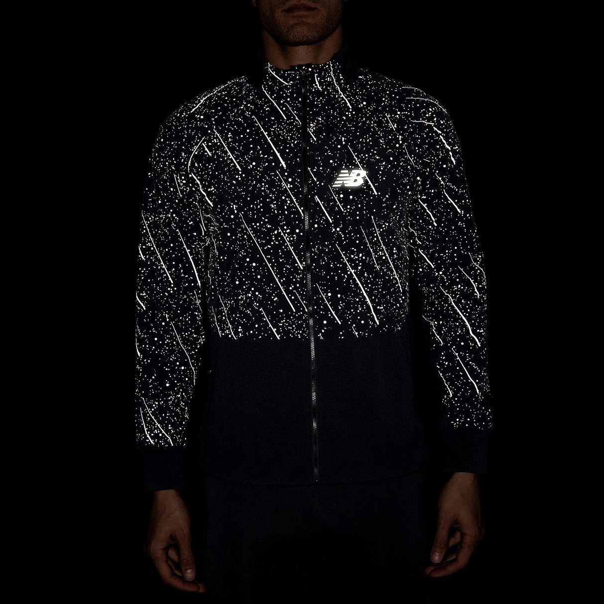 New Balance Men's Reflective NB Heat Grid Jacket-6