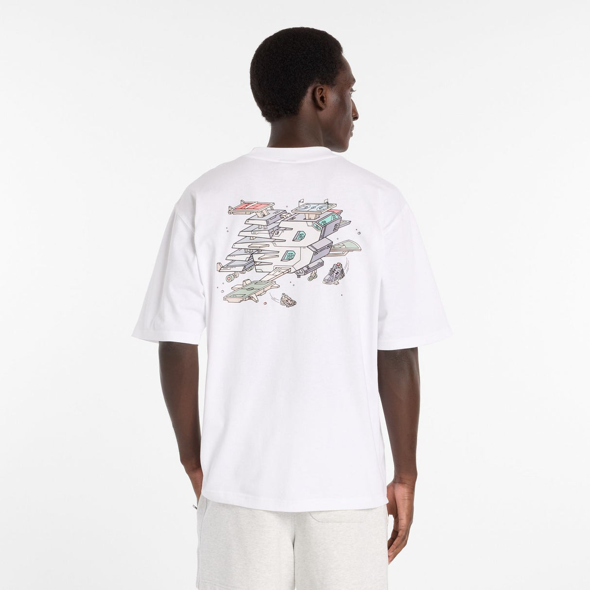 New Balance Men's Ghica Sport Station Oversized T-Shirt-4