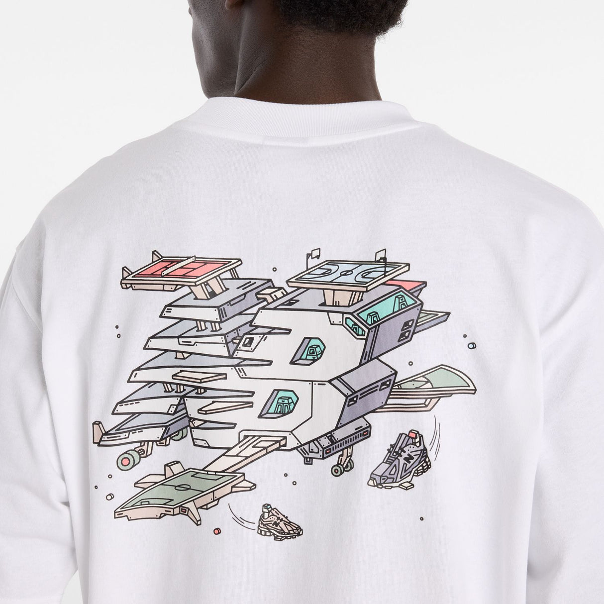 New Balance Men's Ghica Sport Station Oversized T-Shirt-5