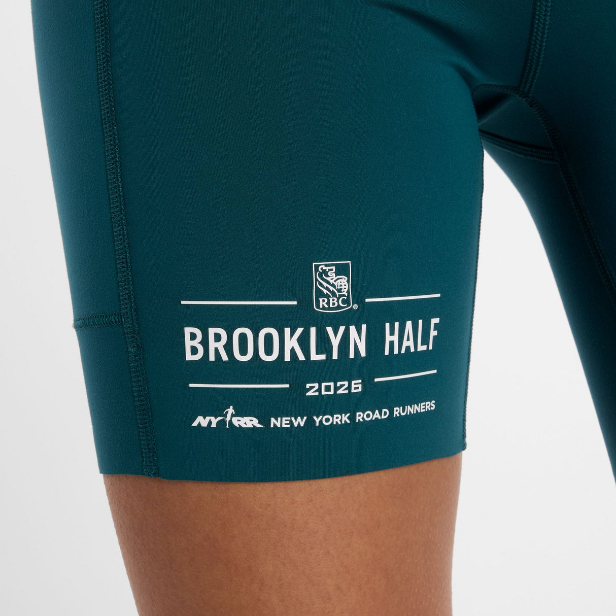New Balance Women's RBC Brooklyn Half NB Sleek Race Storage Shorts 6-6