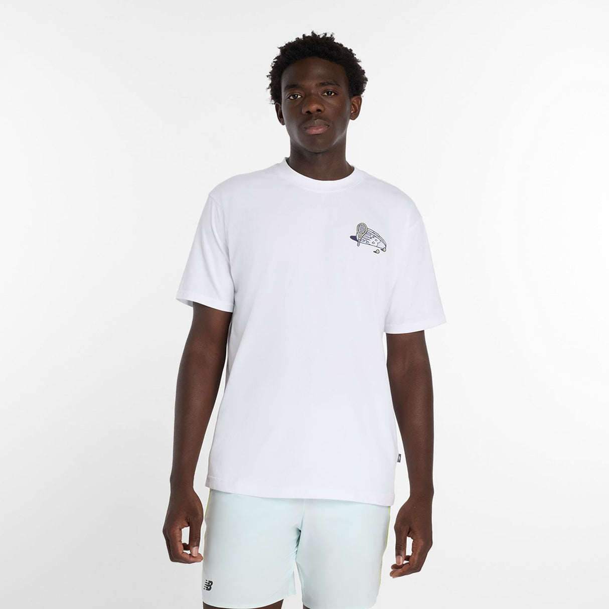 New Balance Men's Tennis Graphic T Shirt-1
