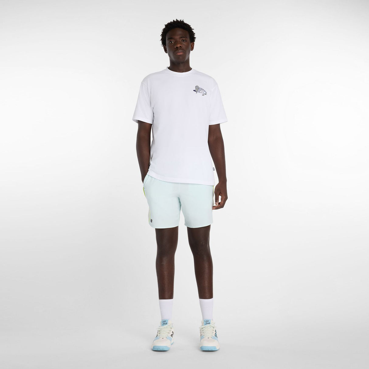 New Balance Men's Tennis Graphic T Shirt-7