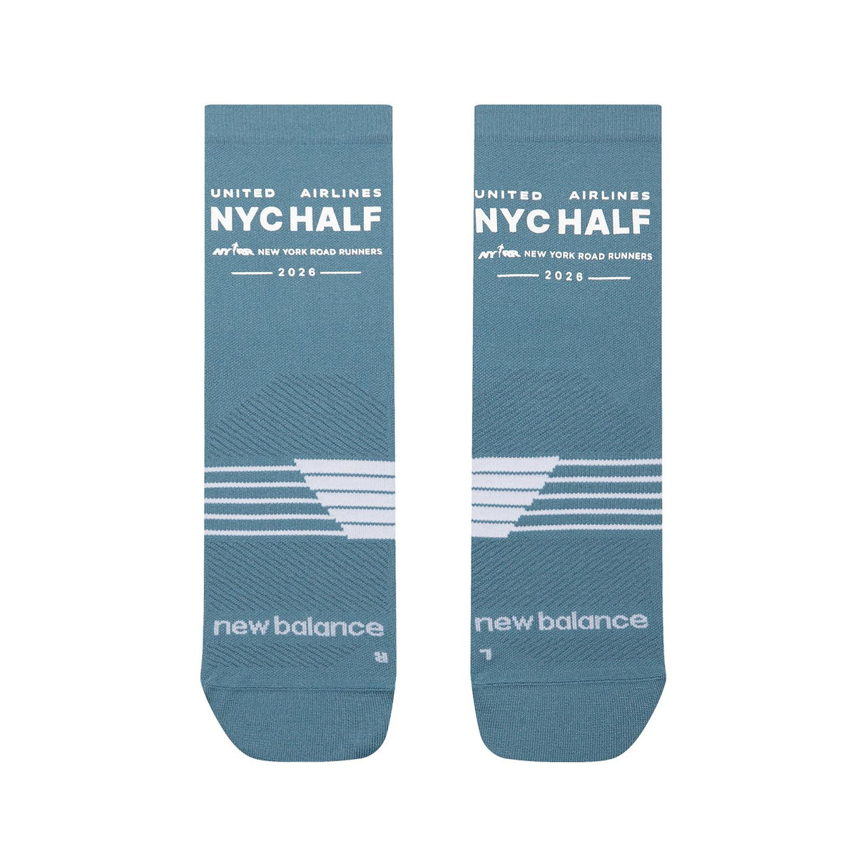 New Balance United Airlines NYC Half Quarter Socks-2