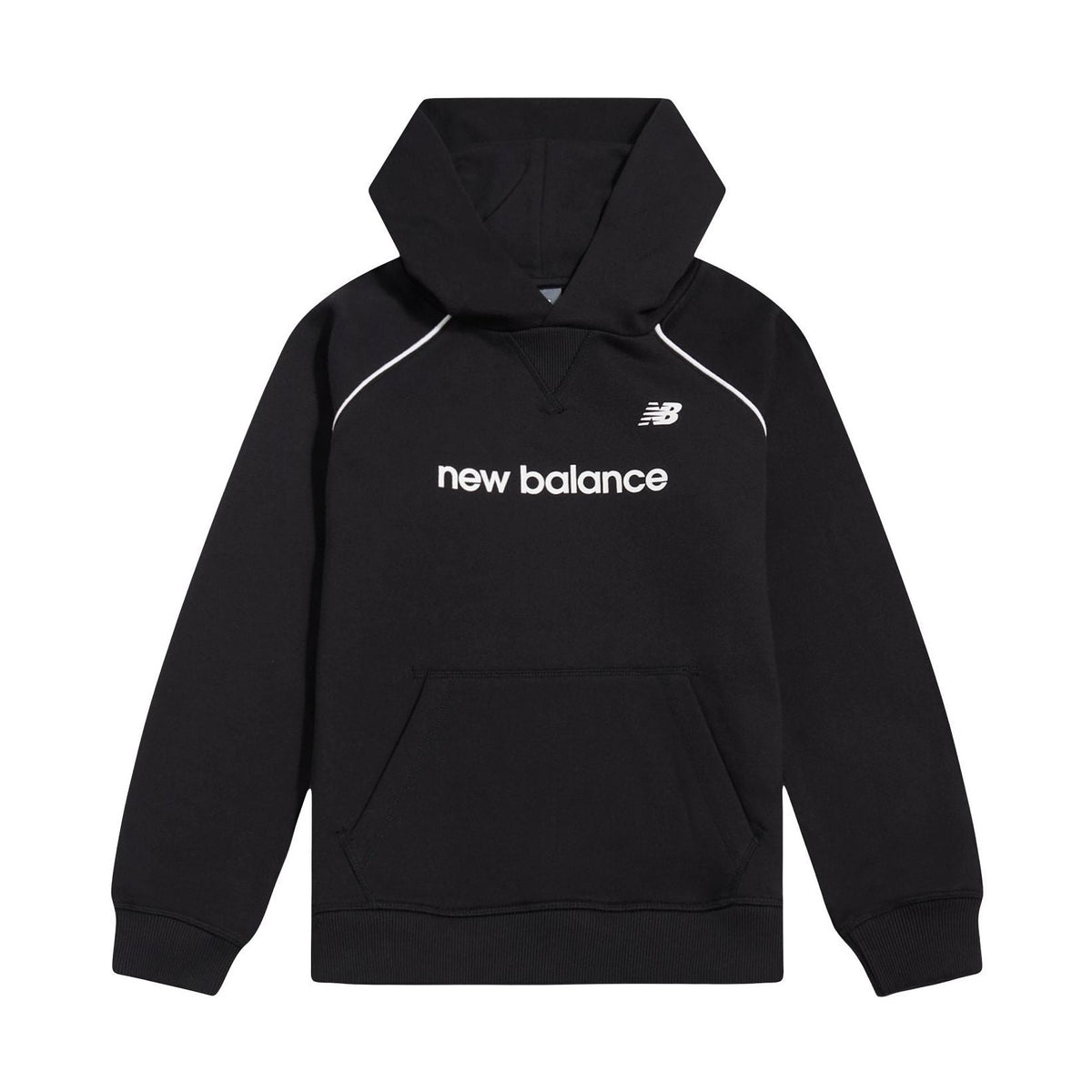 New Balance Boys' Linear Team Graphic French Terry Hoodie-1