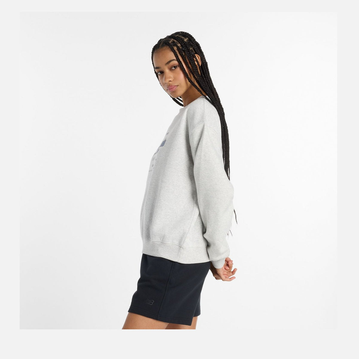 New Balance Women's Sport Essentials Fleece Crew-2