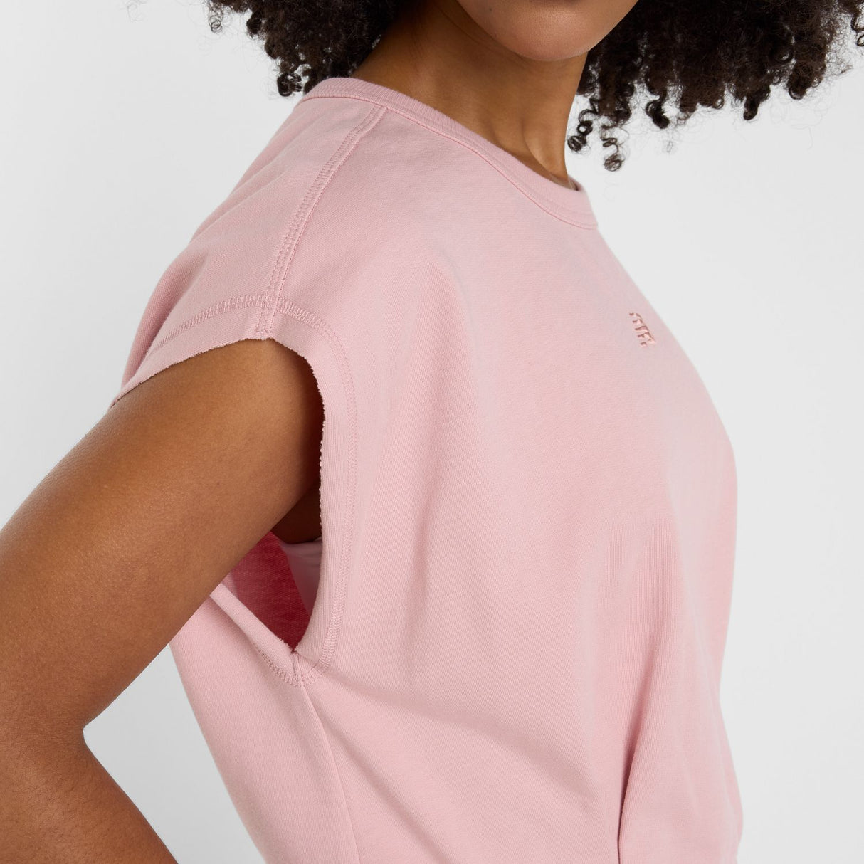 New Balance Women's Heritage French Terry Crop T-Shirt-9