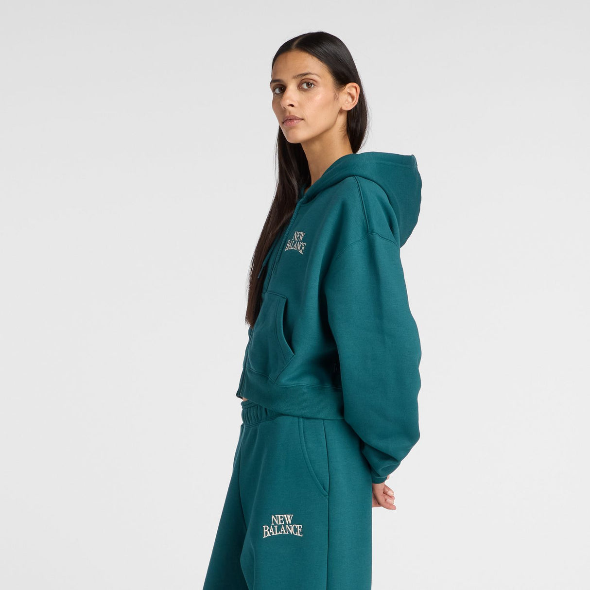 New Balance Women's Trackside Fleece Full Zip-3