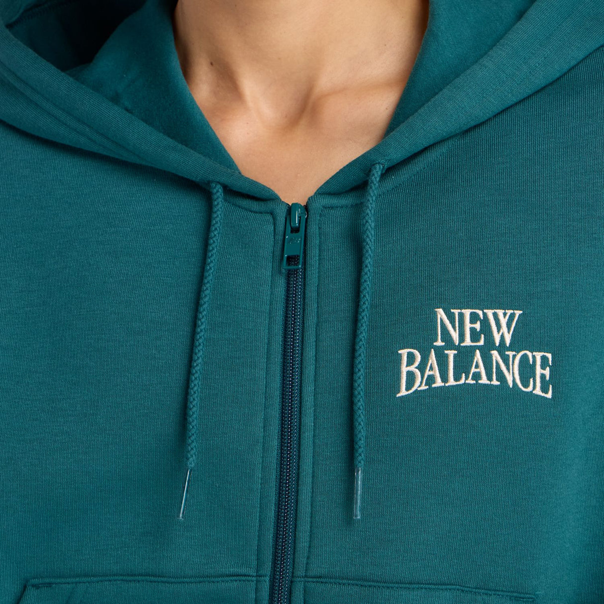 New Balance Women's Trackside Fleece Full Zip-5