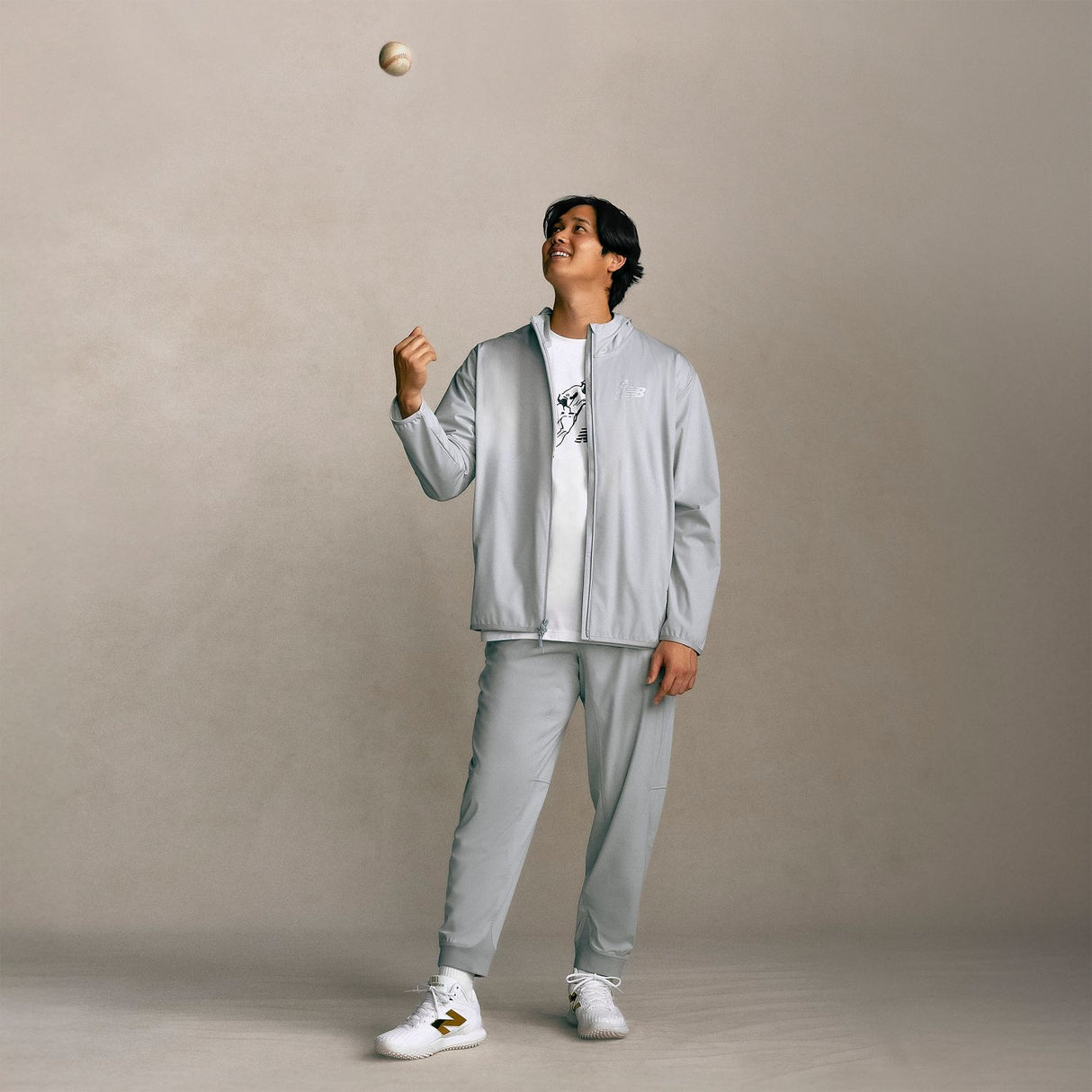 New Balance Men's Shohei Signature Performance Warm Up Jacket-8