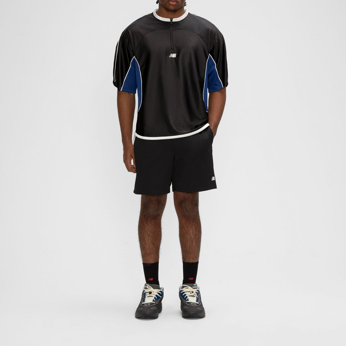 New Balance Men's Basketball Performance Mesh Shorts-2