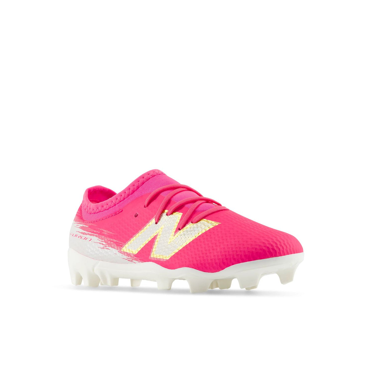 New Balance Youth Furon Team Firm Ground V8 Soccer Cleats-3