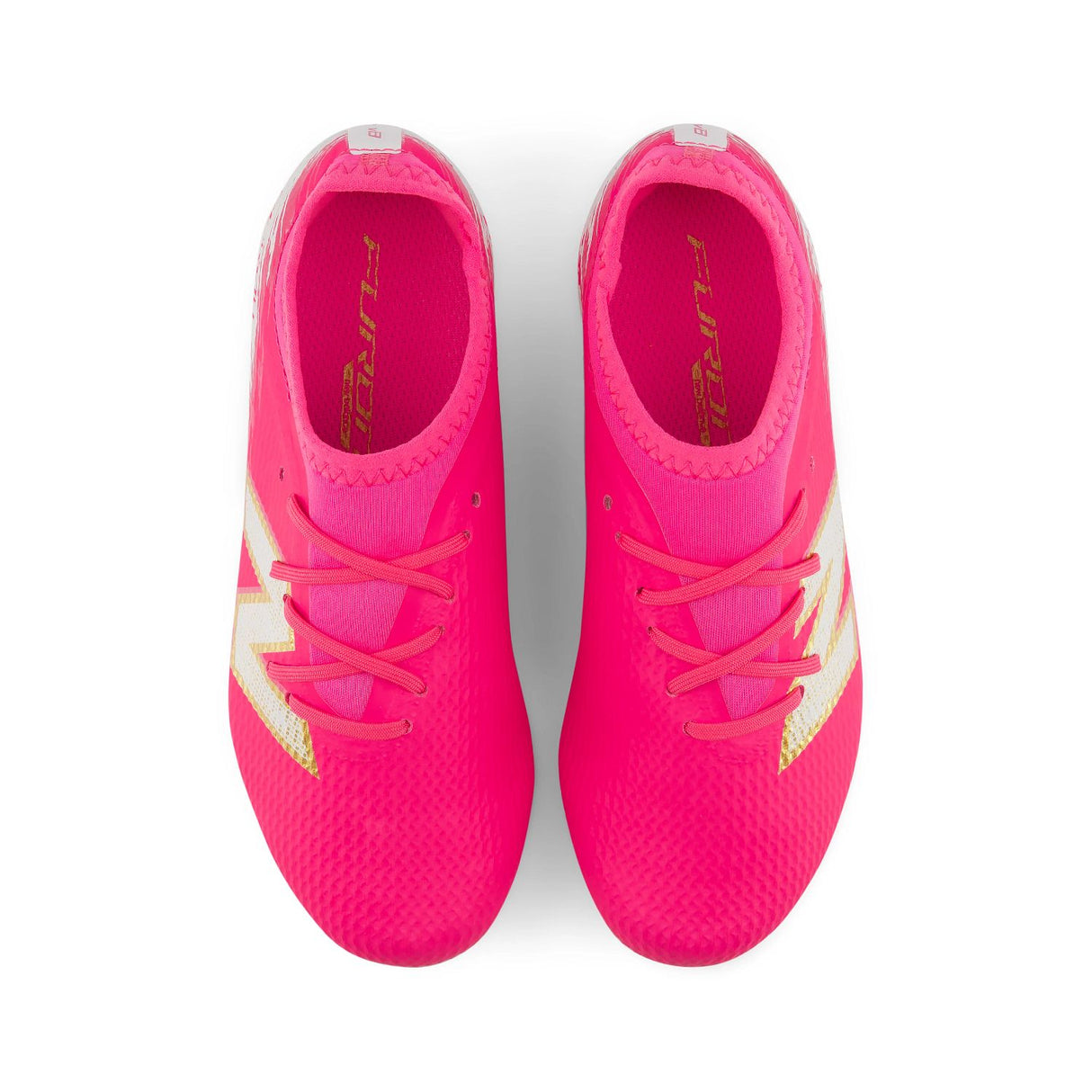 New Balance Youth Furon Team Firm Ground V8 Soccer Cleats-4