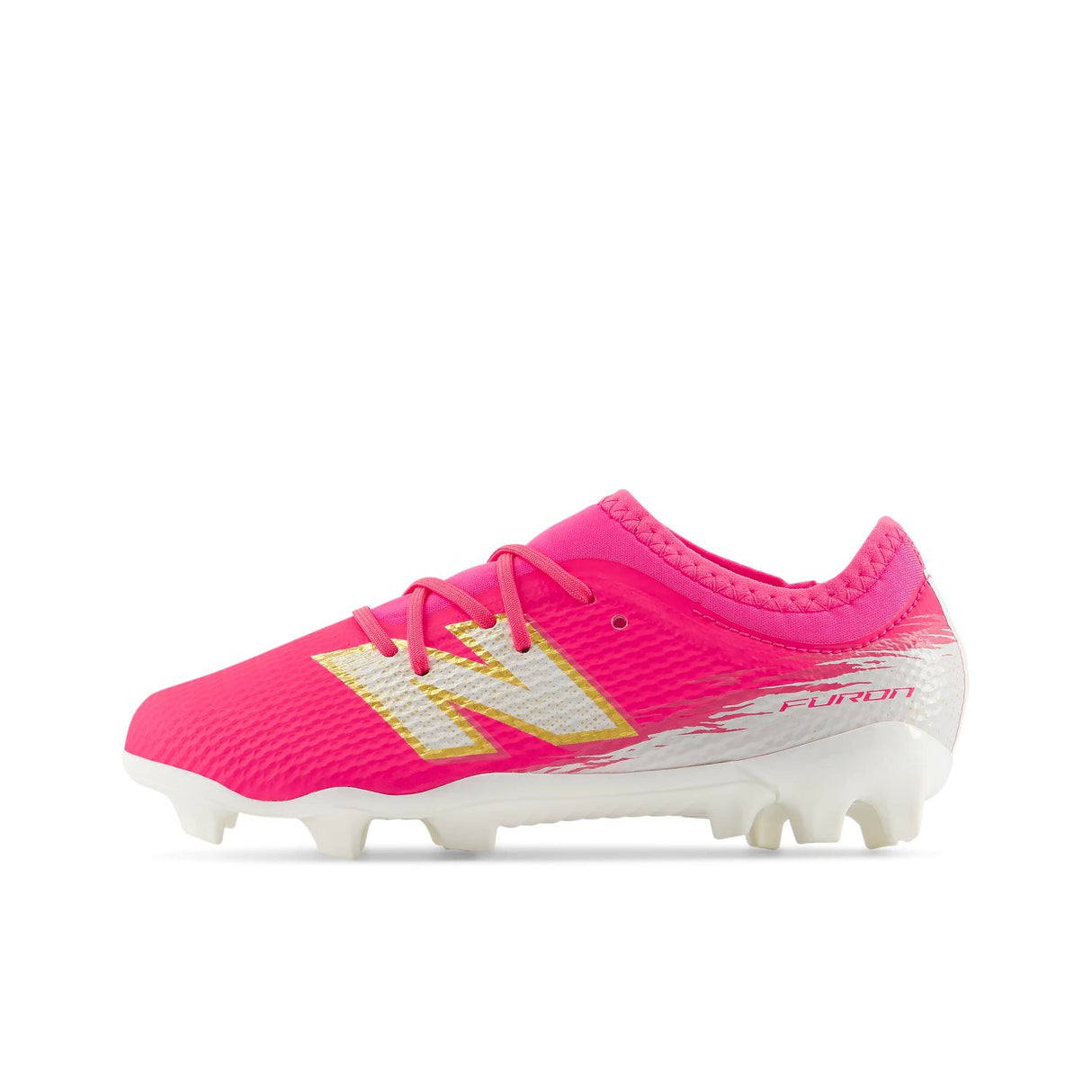 New Balance Youth Furon Team Firm Ground V8 Soccer Cleats-10