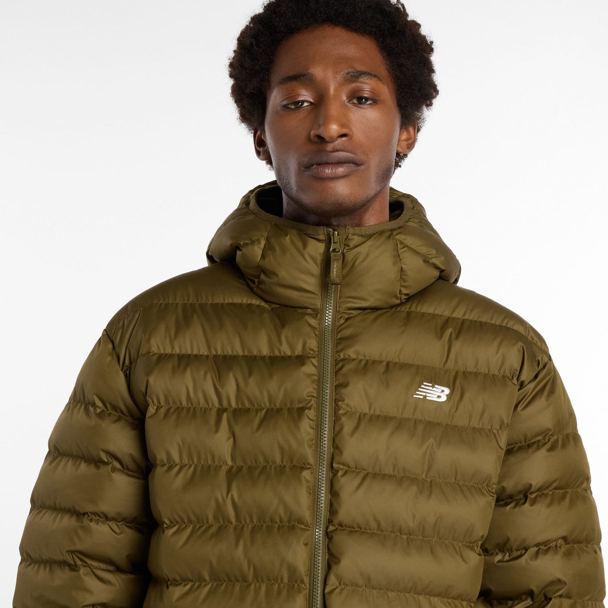New Balance Men's Sport Essentials Hooded Puffer Jacket-5