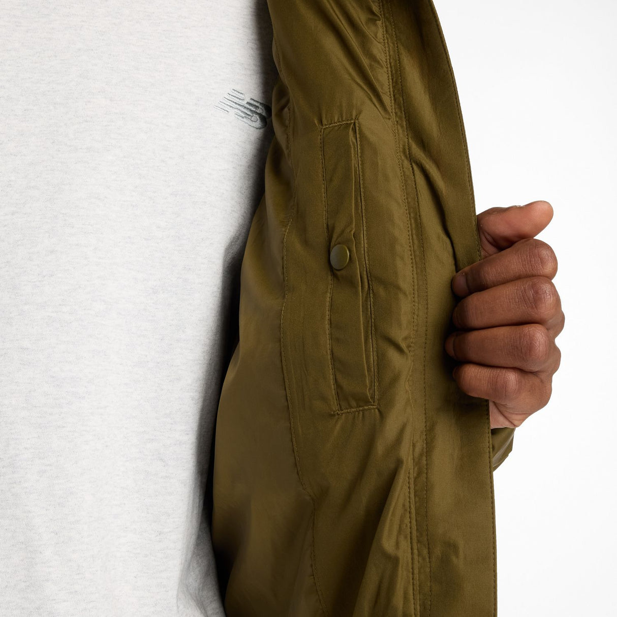 New Balance Men's Sport Essentials Hooded Puffer Jacket-7
