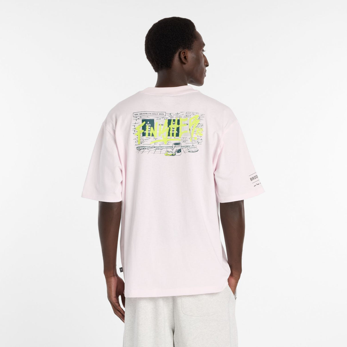 New Balance Men's RBC Brooklyn Half Oversized Finisher T-Shirt-3