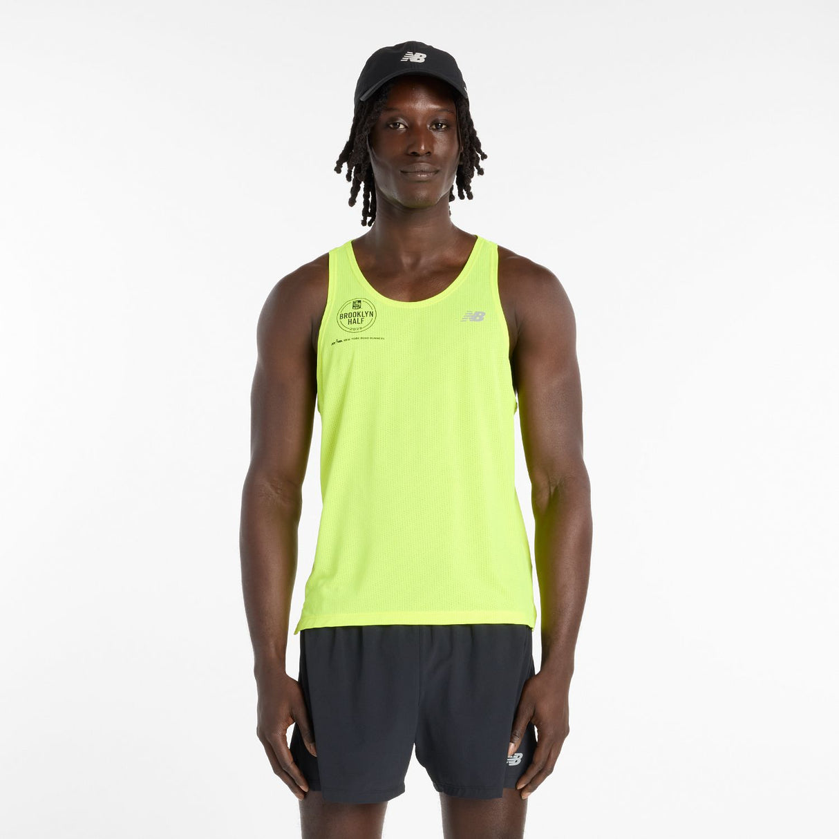 New Balance Men's RBC Brooklyn Half RC Essential Singlet-2