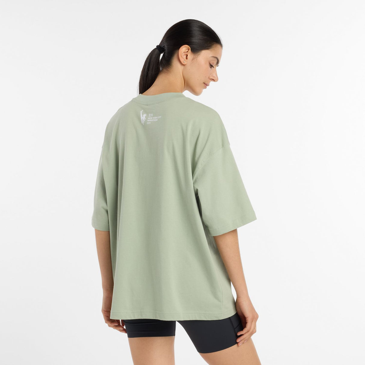 New Balance Women's NYC Marathon Oversized T-Shirt-4