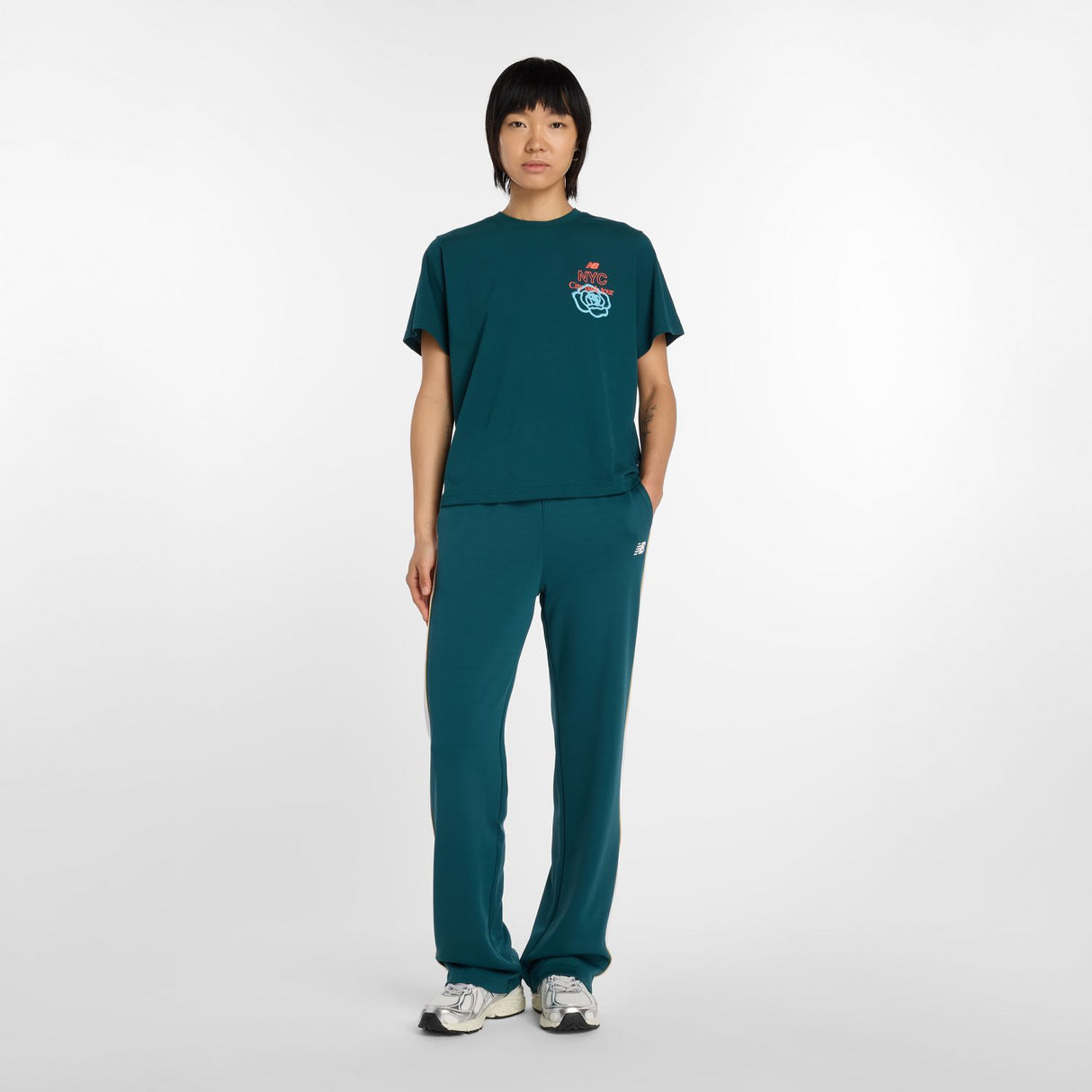 New Balance Women's NY City Run Relaxed T-Shirt-1