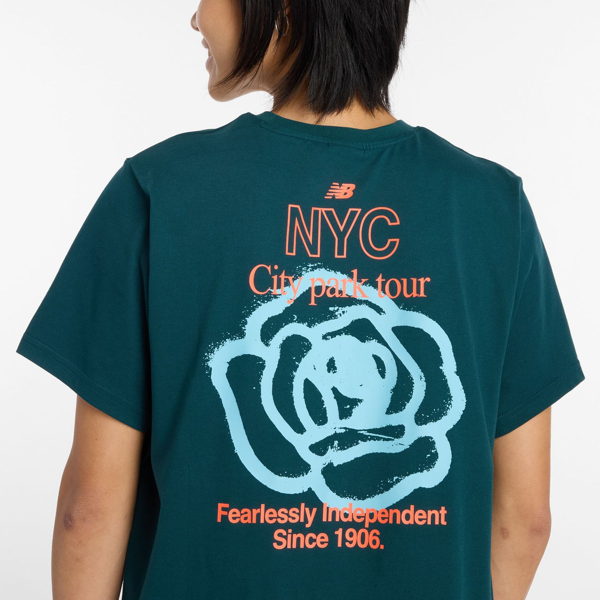 New Balance Women's NY City Run Relaxed T-Shirt-5