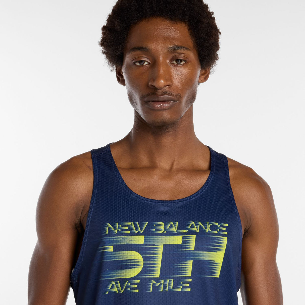 New Balance Men's 5th Avenue Mile Singlet-5