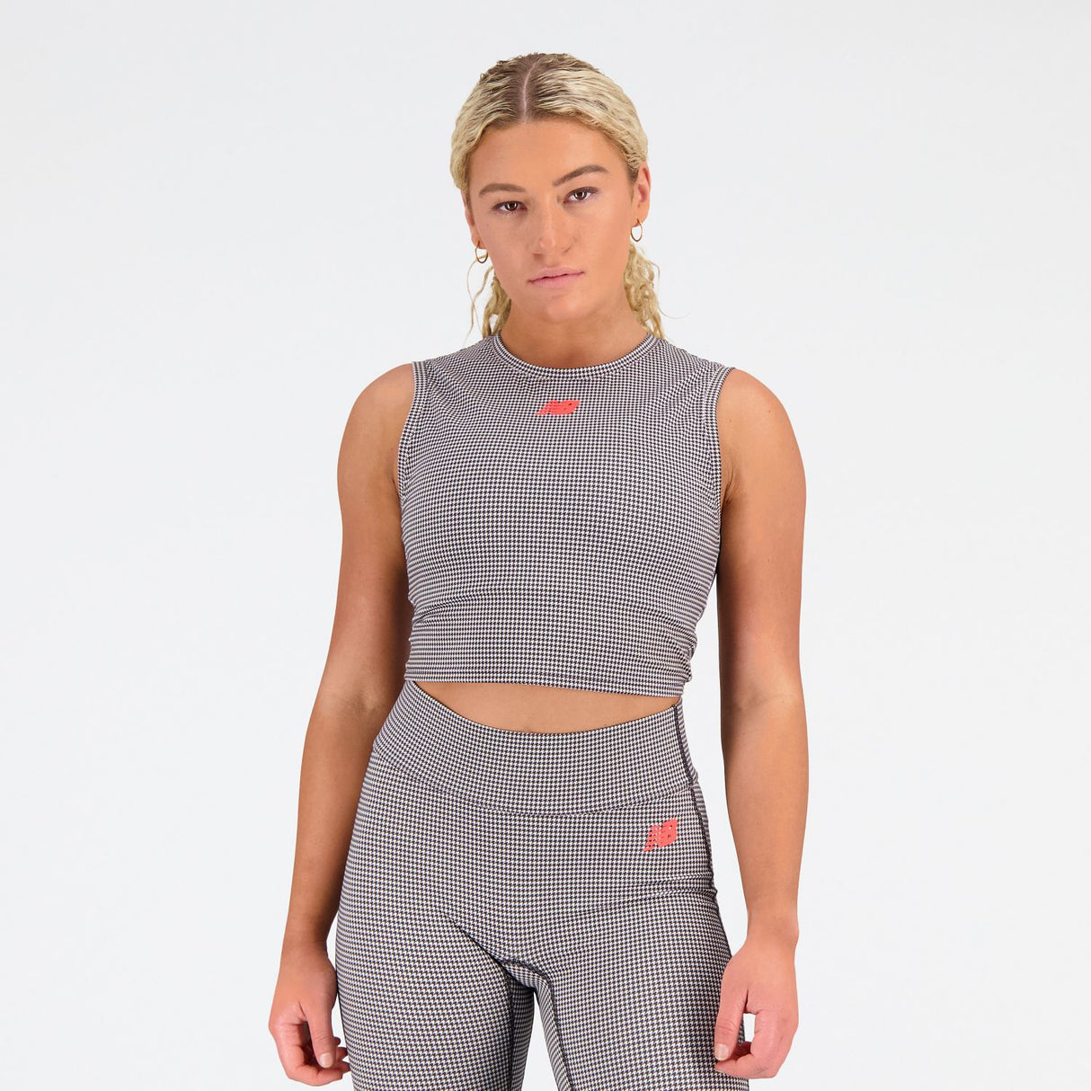 New Balance Women's Printed Crop Top-1