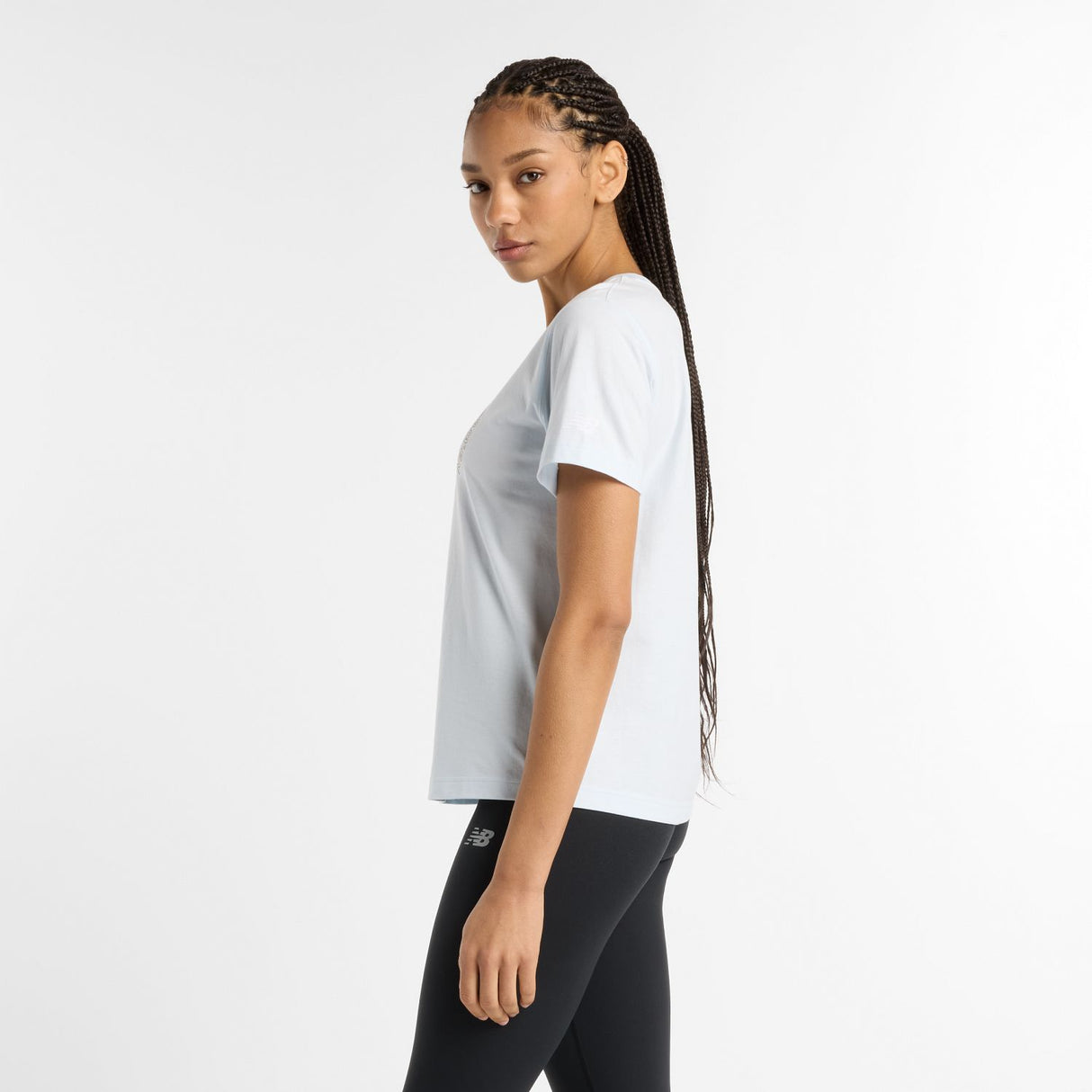 New Balance Women's Sport Essentials Jersey Logo T-Shirt-2