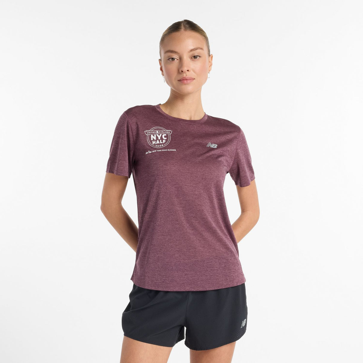 New Balance Women's United Airlines NYC Half Athletics T-Shirt-3