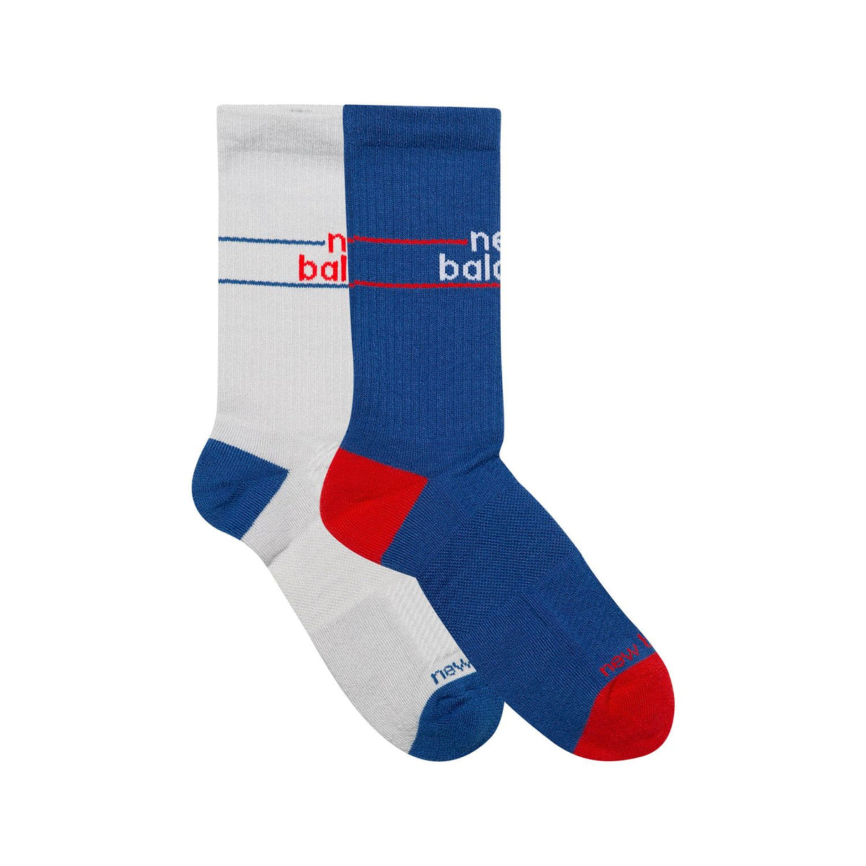 New Balance Daily Essentials Graphic Cushion Crew 2 Pack-3